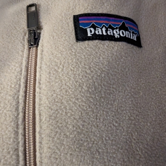 PATAGONIA MEN'S MICRO D FLEECE JACKET oar tan Size XXL - Picture 8 of 11